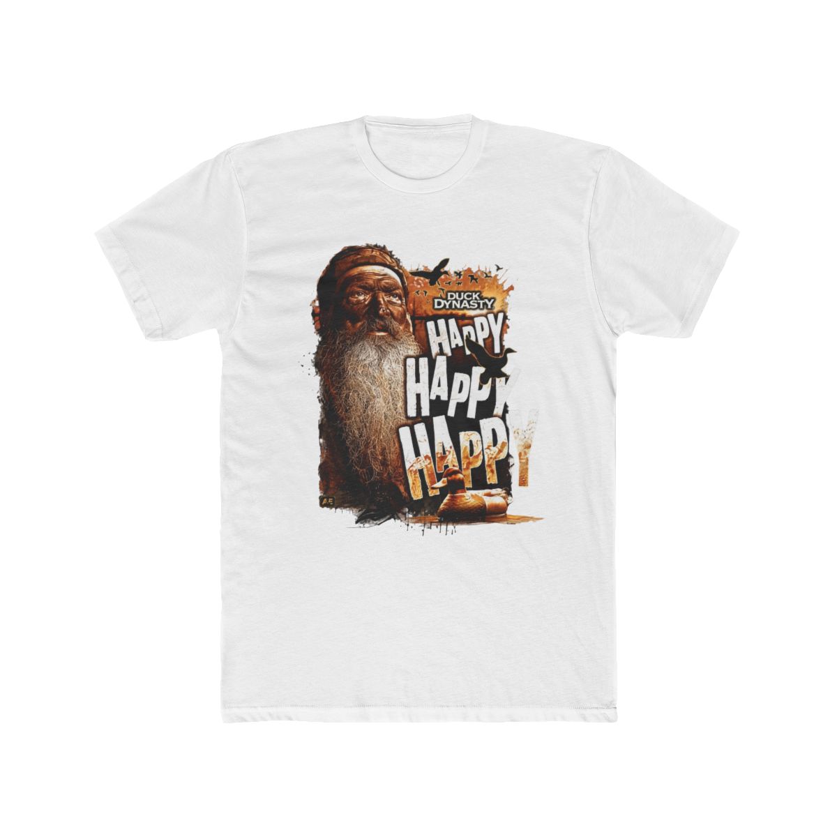Duck Dynasty Happy Happy Happy T Shirt SMALL